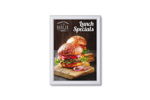  A0-s fedélkeret, derékszögű sarkok, 25 mm-es keret