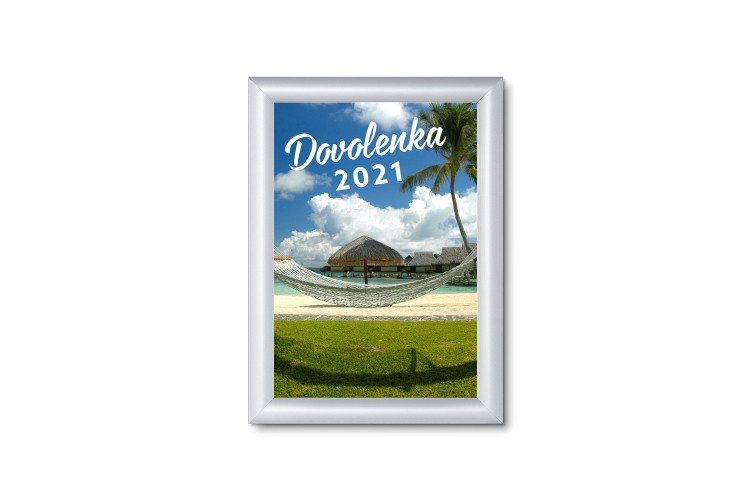 Zárható klipszes keret A4, keret 32mm