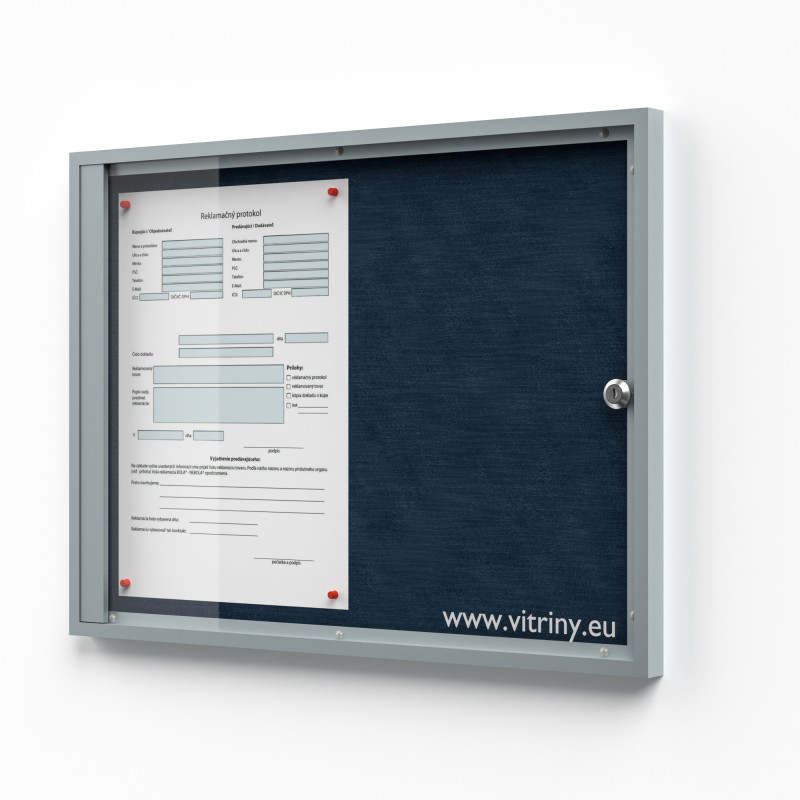 Textil filc vitrinek