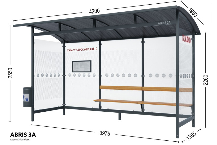 ABRIS 3A buszmegálló