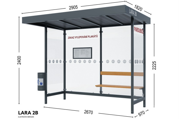 LARA 2B buszmegálló