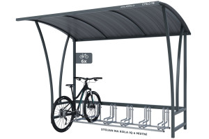 6 kerékpártároló CYKLO 1M