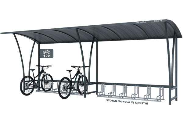 12 kerékpártároló CYKLO 2M