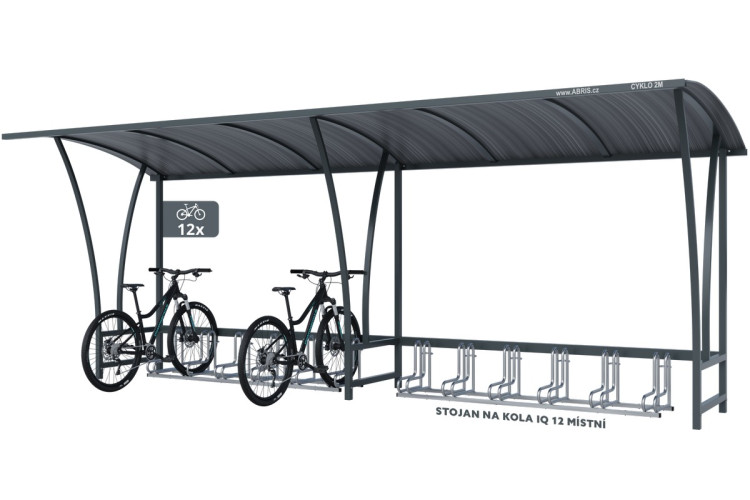 12 kerékpártároló CYKLO 2M