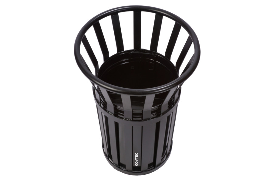 Szemeteskuka KO003, 60 literes, fekete