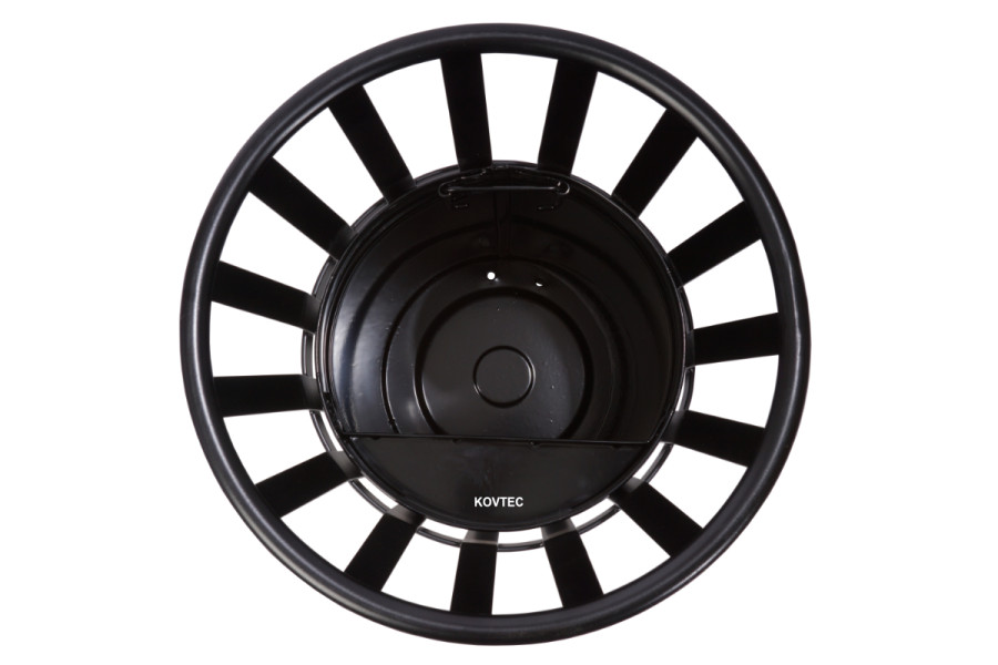 Szemeteskuka KO003, 60 literes, fekete