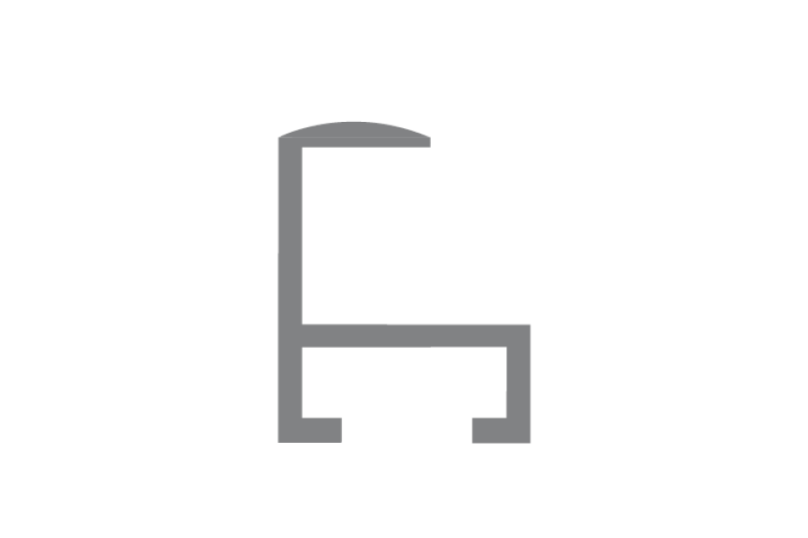 Fekete keret poszterhez, A2-es fotóhoz, 8 mm-es keret, PVC / MDF