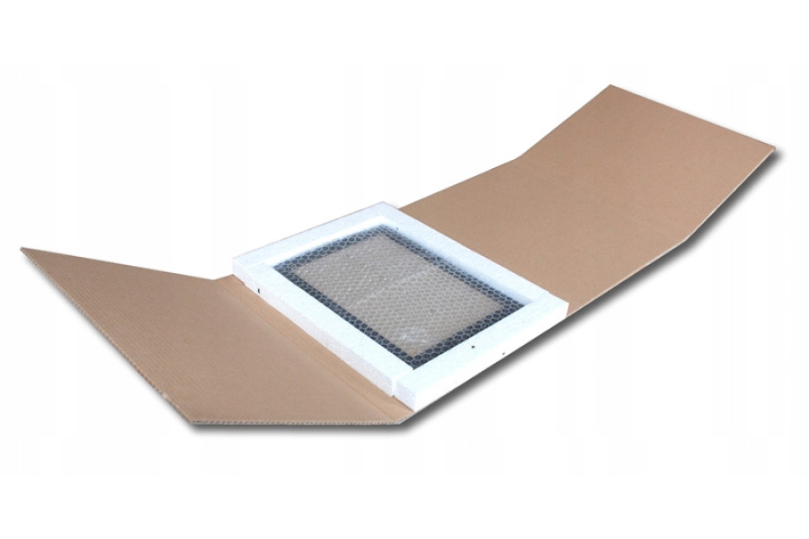 Fekete keret poszterhez, A2-es fotóhoz, 8 mm-es keret, PVC / MDF