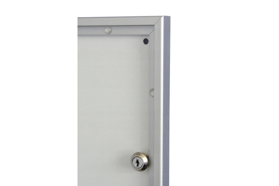 Belső zárható vitrin 12xA4, Lemez