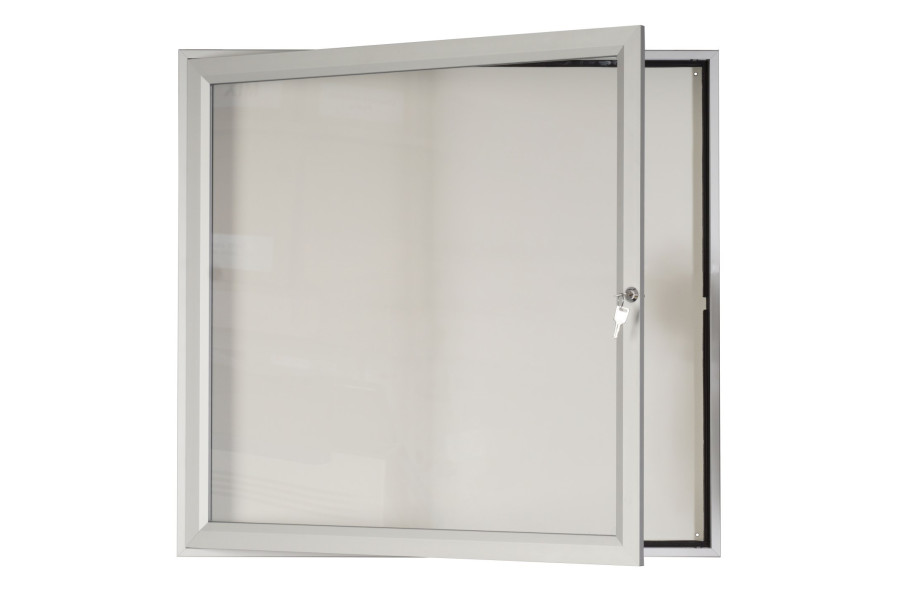 Zárható információs vitrin 4xA4 SIDE oszlopokkal