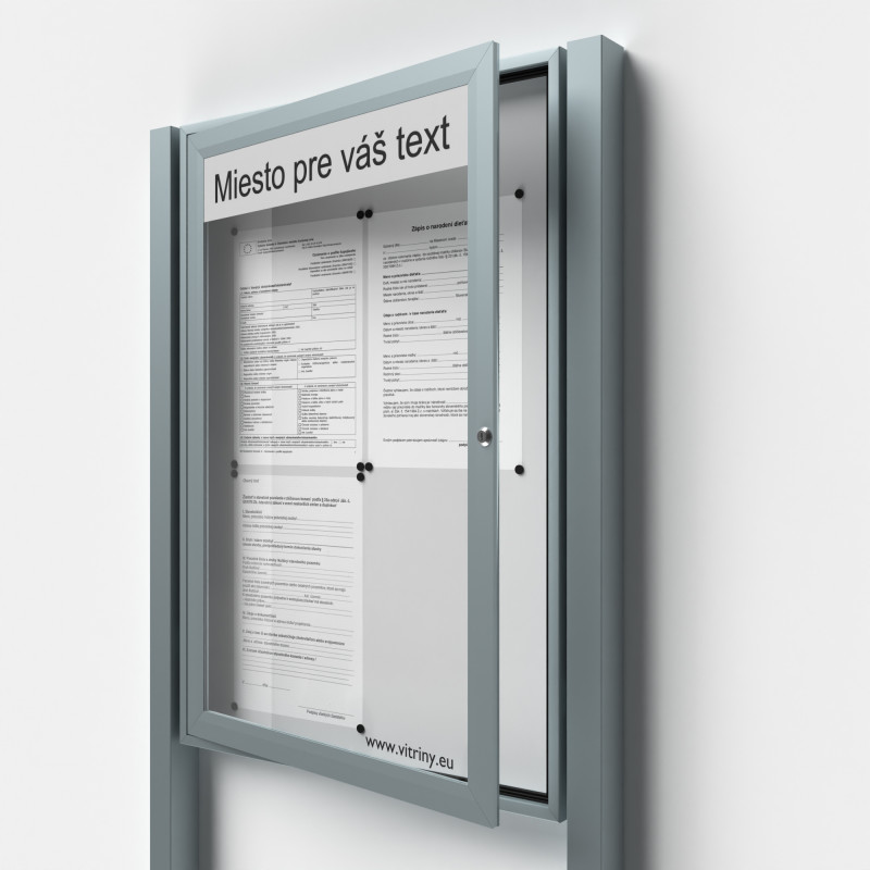 SIDE50 oszlopokkal - oldalsó nyílás + felirat