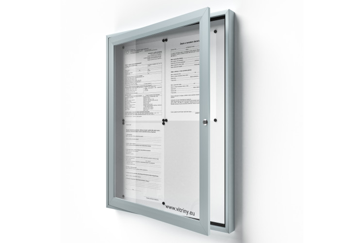 Zárható információs vitrin 4xA4 SIDE