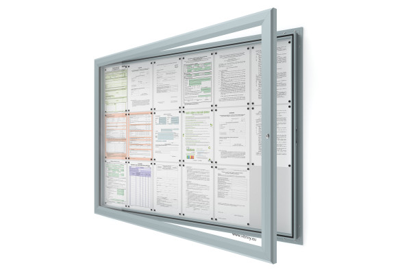 Kültéri információs vitrin V-SIDE60-18