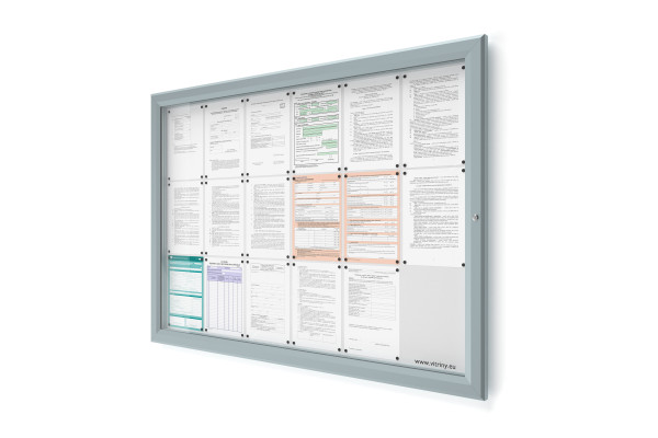 Kültéri információs vitrin V-SIDE60-18