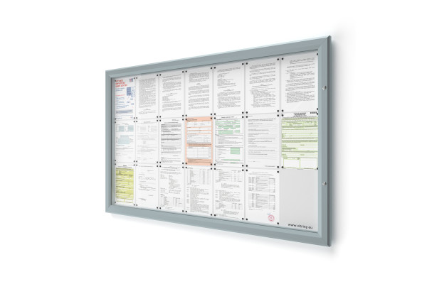 Kültéri információs vitrin V-SIDE60-21