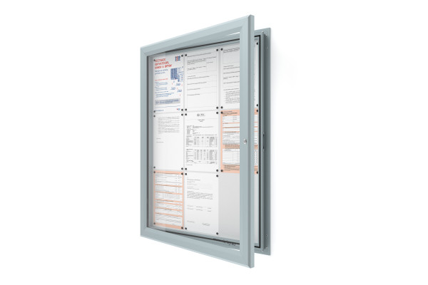 Kültéri információs vitrin 9xA4 SIDE60