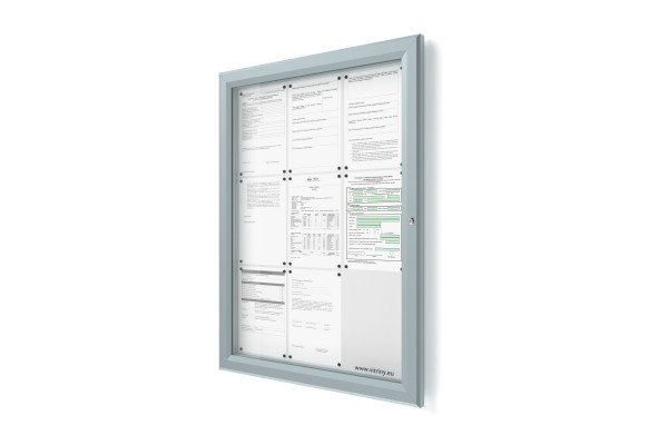 Kültéri információs vitrin 9xA4 SIDE60