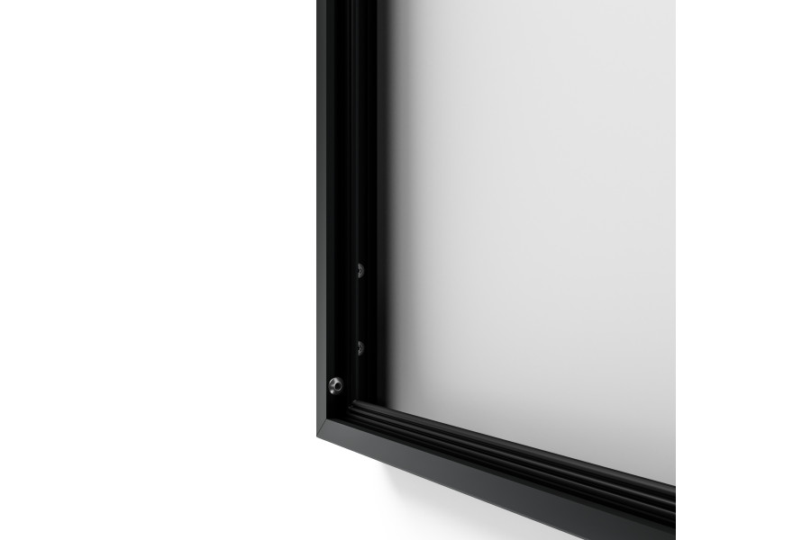 Zárható információs vitrin V-UP50-4-ral