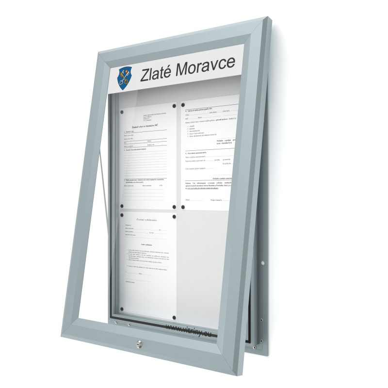 UP60 - felfelé nyíló + felirat