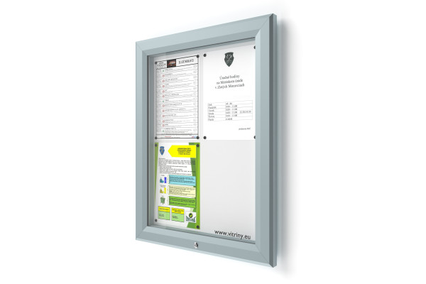 Kültéri információs vitrin V-UP60-4