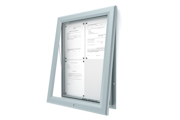 Kültéri információs vitrin V-UP60-4