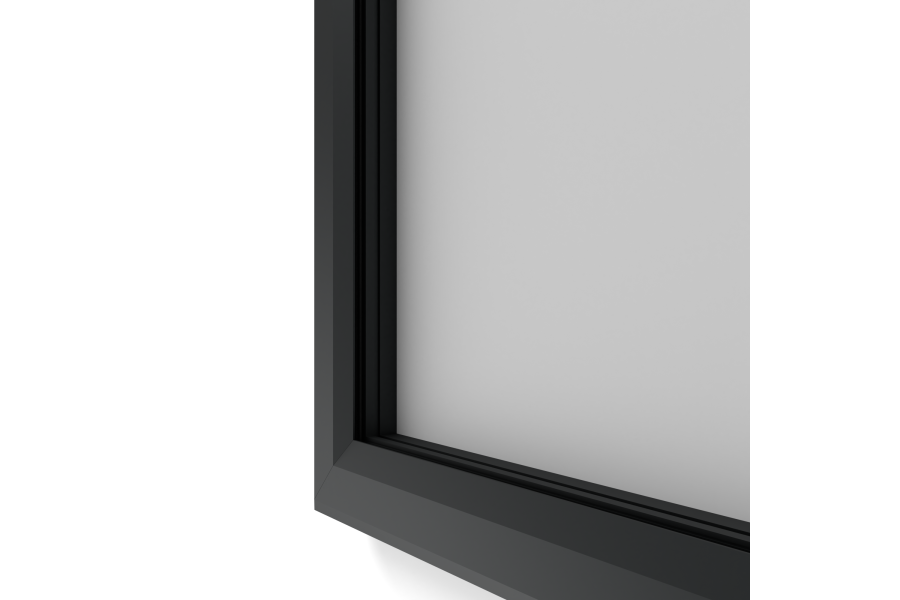 Kültéri információs vitrin V-UP60-6-ral