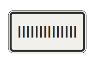 Kiegészítő táblázat 1 sorral, 330x600 mm