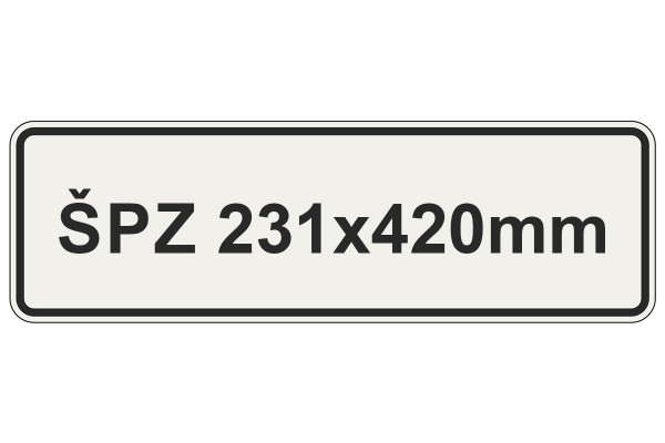 Kiegészítő táblázat 1 sorral, 231x420 mm