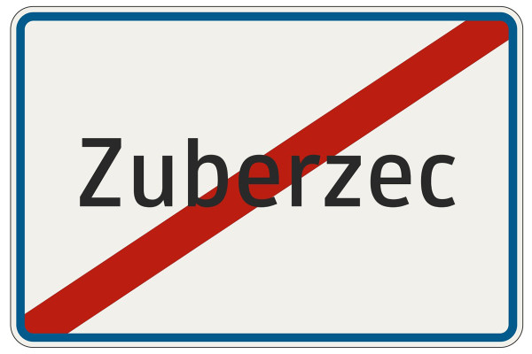 Faluvégi tábla egy nemzeti kisebbség nyelvén