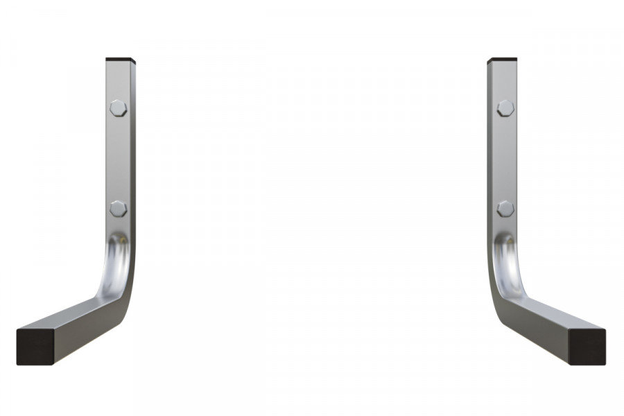 Garázsfali konzol 32 cm, horganyzott 