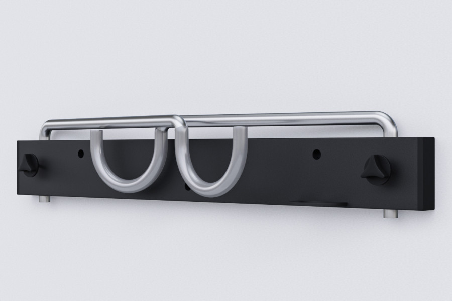 STRONG fali kerékpártartó, fekete