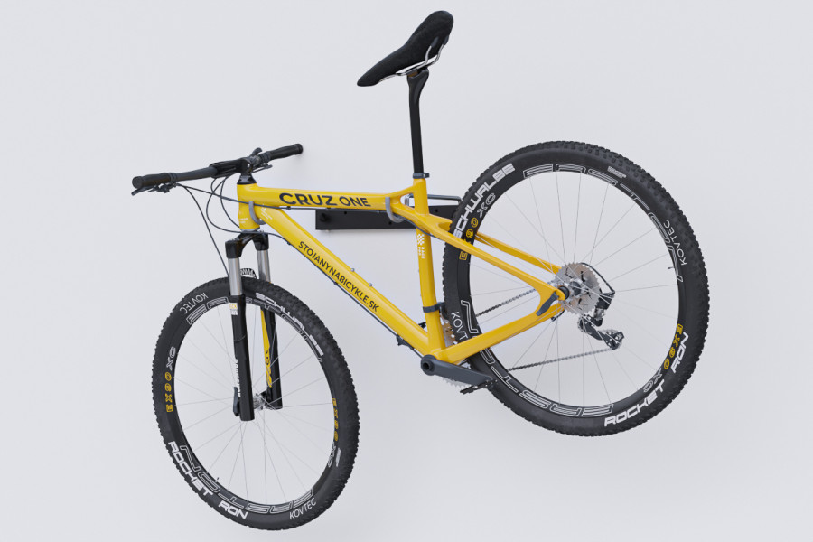 STRONG fali kerékpártartó, fekete