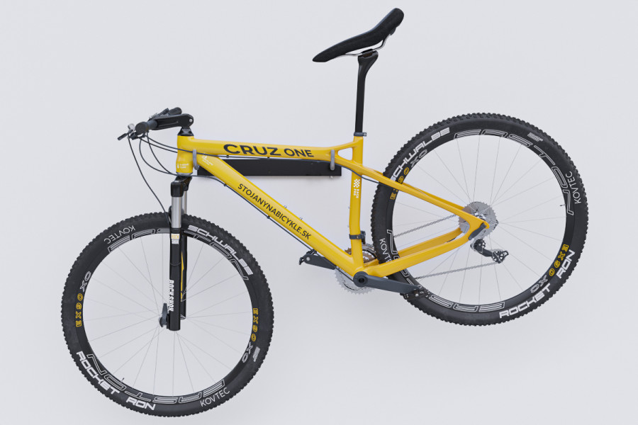 STRONG fali kerékpártartó, fekete