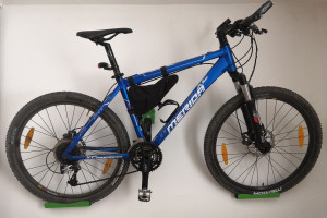 Kerékpár fali tartó pedálokhoz, zöld