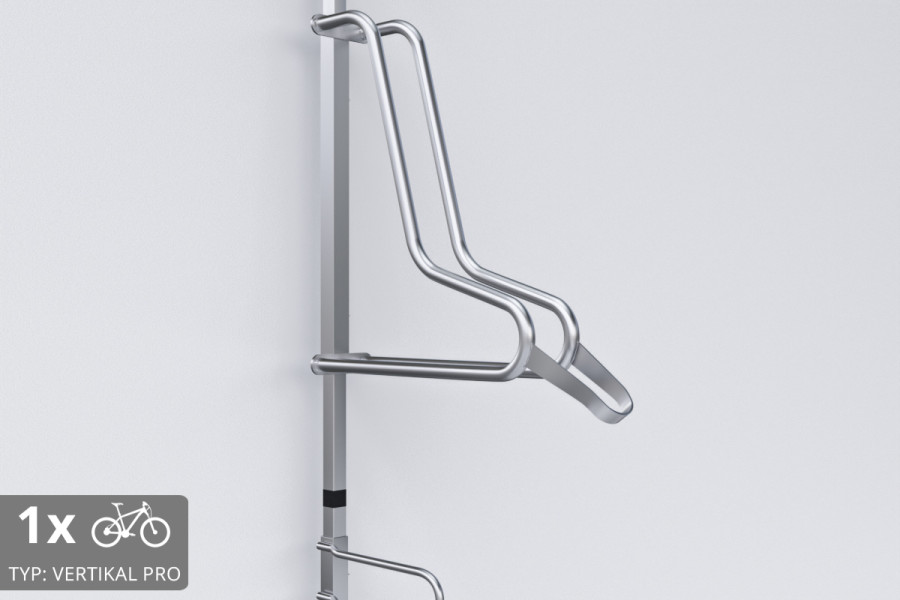 Kerékpár lakattartó VERTIKAL PRO-hoz, cink