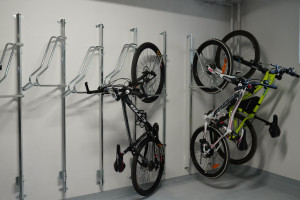 VERTIKAL PRO fali kerékpártartó, horganyzott