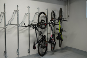 VERTIKAL PRO fali kerékpártartó, horganyzott