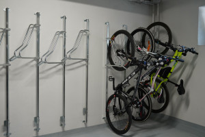 VERTIKAL PRO fali kerékpártartó, horganyzott