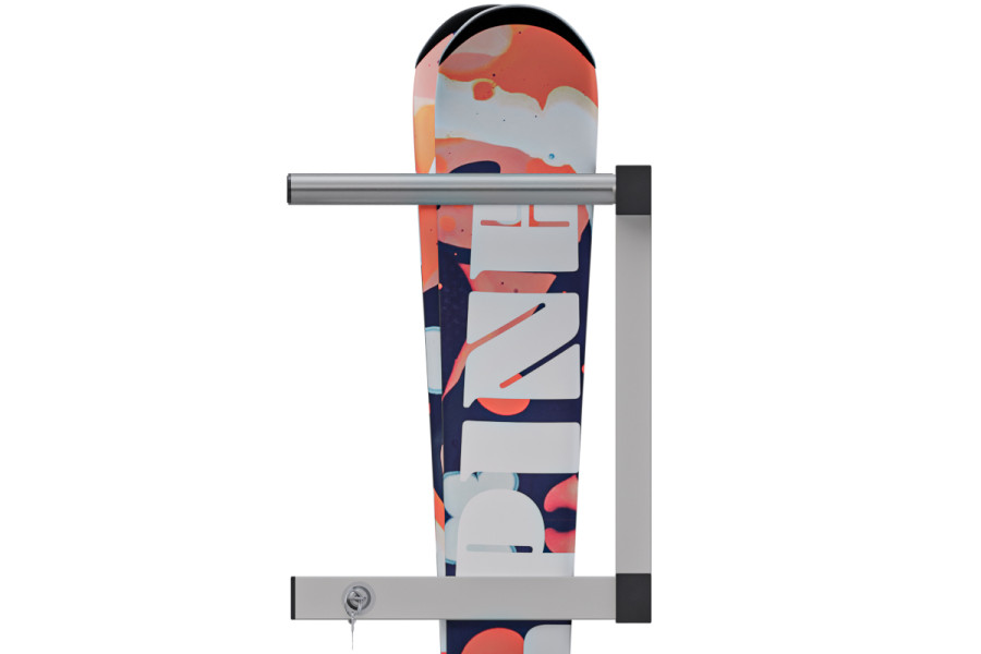 Síléctartó, 12 férőhelyes, függőleges, helytakarékos, zárható