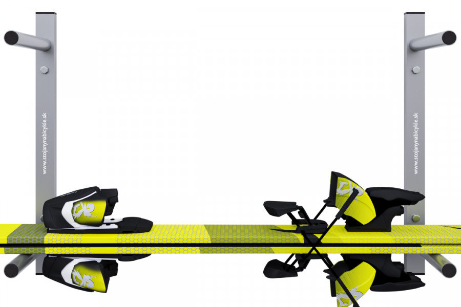 Síléctartó, 2 személyes, vízszintes 