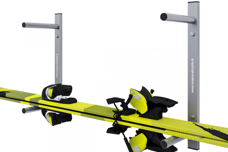 Síléctartó, 2 személyes, vízszintes 
