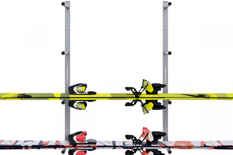 Síléctartó, 4 személyes, vízszintes 