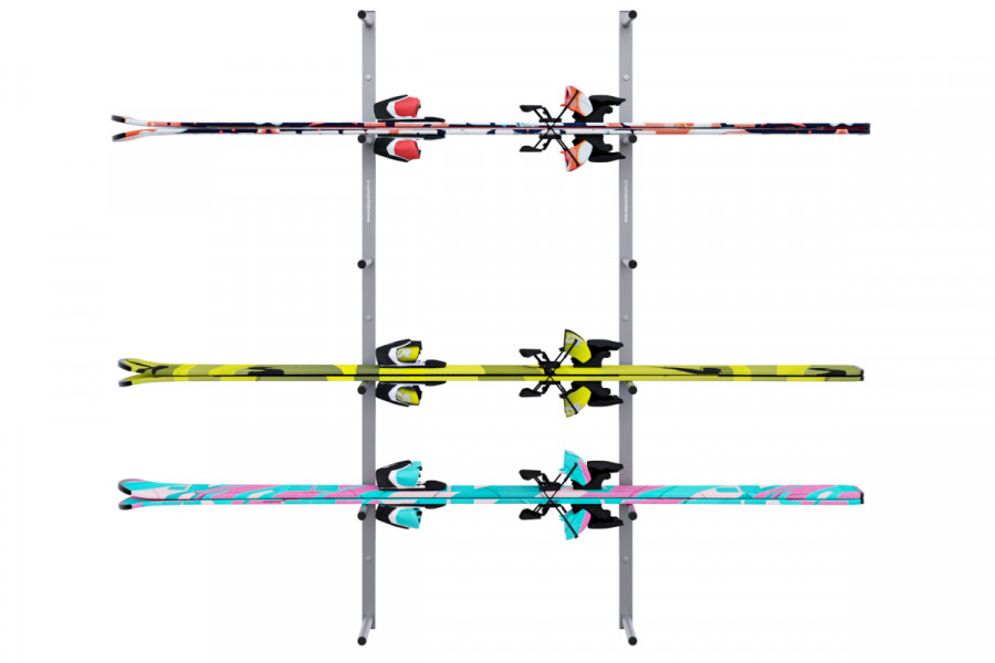 Síléctartó, 6 férőhelyes, vízszintes 