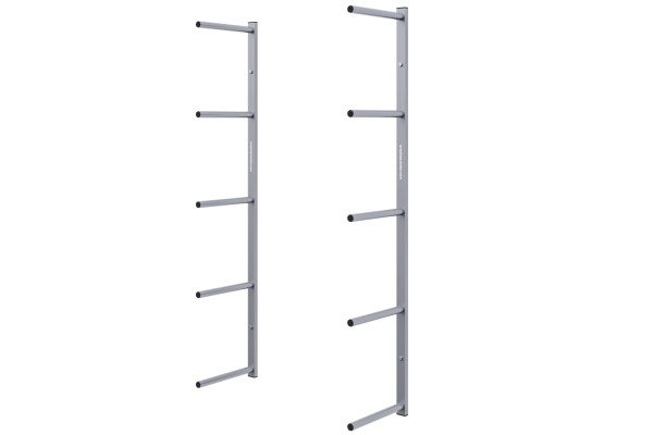 Snowboard tartó, 5 férőhelyes, vízszintes 