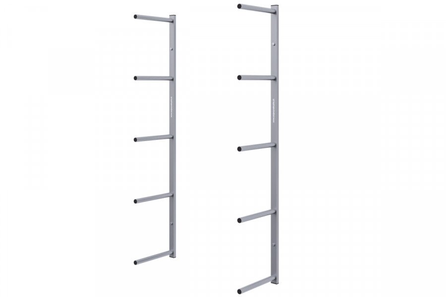 Snowboard tartó, 5 férőhelyes, vízszintes 