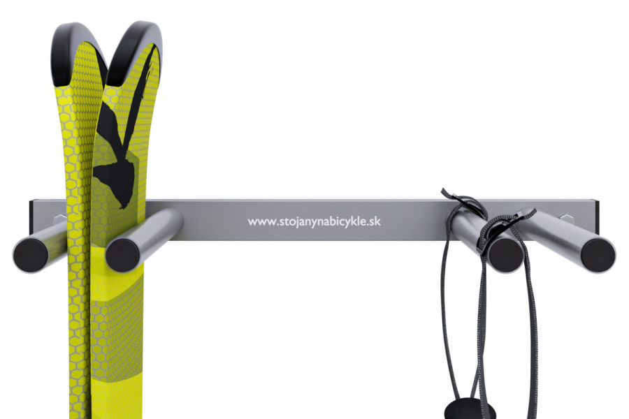 Síléctartó, 2 személyes, függőleges