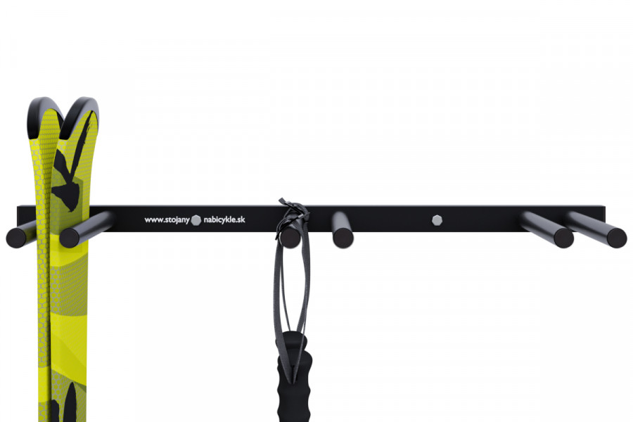 Síléctartó, 3 személyes, függőleges