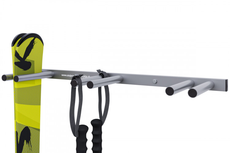 Síléctartó, 3 személyes, függőleges