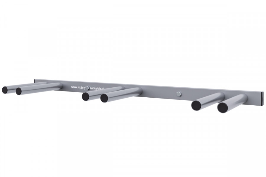 Síléctartó, 3 személyes, függőleges