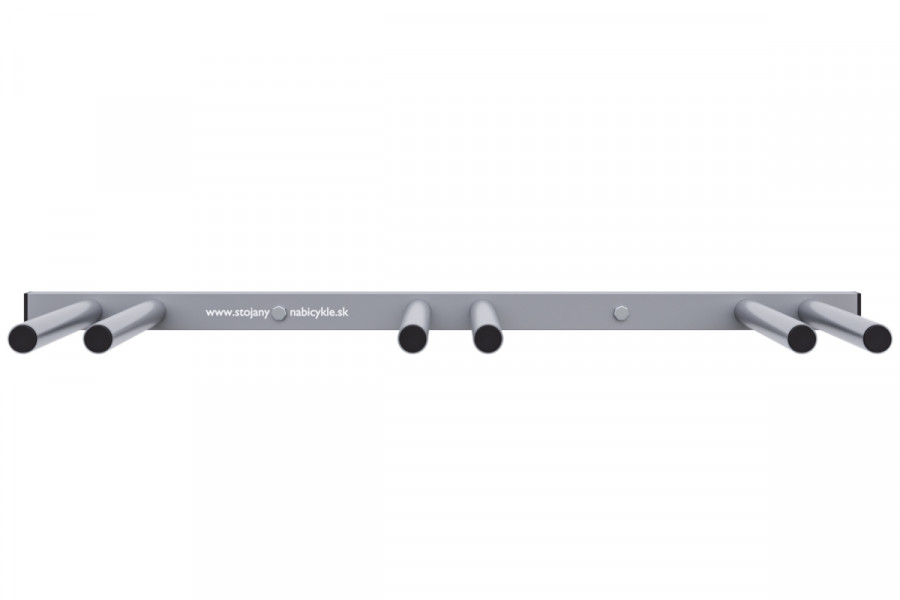 Síléctartó, 3 személyes, függőleges